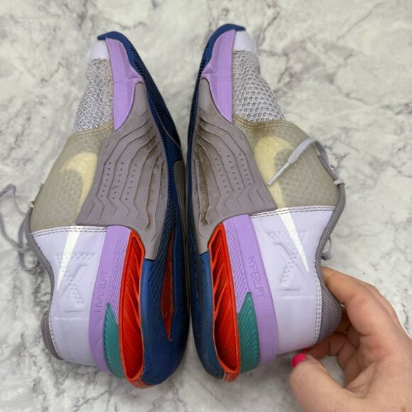 Nike Metcon, Gray and Purple Athletic Shoes with Breathable Mesh. Size 10 - Picture 6 of 10